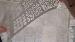 АНТИЧНАЯ ПЛИТКА ИЗ ОБЫЧНОЙ ШПАТЛЕВКИ