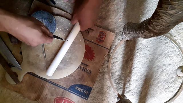 home made native american flute/pvc part 1