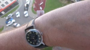 Штурманские,милитари часы в хроме в стиле 60-х годов,СССР, 1МЧЗ им.тов.Кирова послевоенного периода