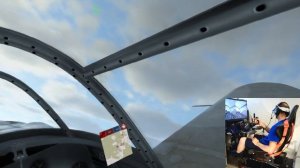 IL-2 Sturmovik VR - летаем DOGFIGHT | Битва за Кубань на подвижной платформе 3DOF в Oculus Quest 2