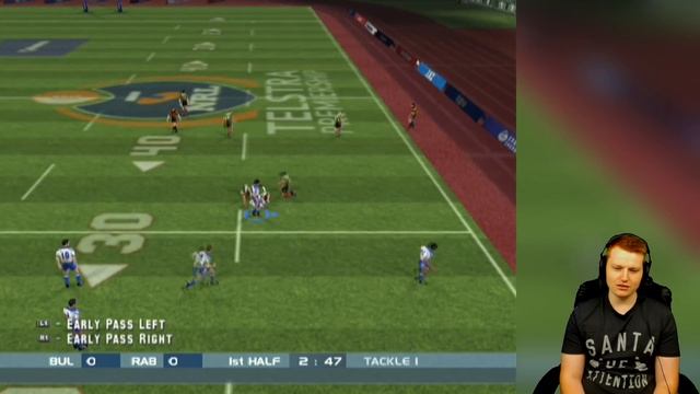 RETRO RUGBY LEAGUE | RUGBY LEAGUE 1 (PS2) смотреть онлайн
