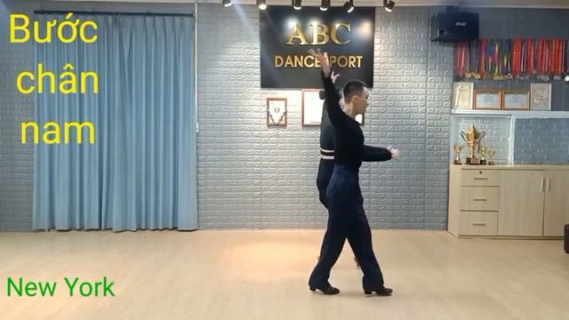 CHACHACHA BƯỚC NEW YORK khieuvu latin Chachacha Samba rumba Pasodoble jive