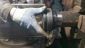 Производство трубы нкт 73. Измерение калибрами.