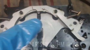 Разборка и сборка электронной каретки Silver Reed SK561