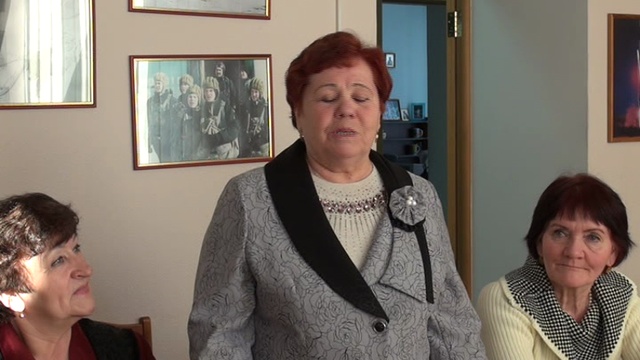 Т.Г.Третьякова читает стихотворение, посвящённое И.М.Ермакову смотреть онлайн