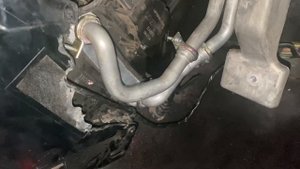 Замена радиатора отопителя салона Range Rover sport 2005 l320