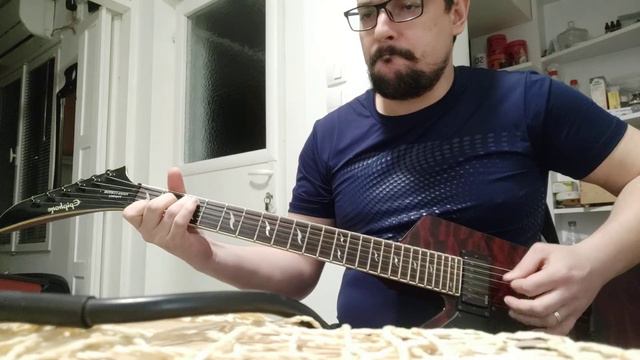 Metallica James Hetfield clean tone by me смотреть онлайн