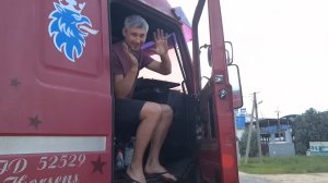 PIT STOP на берегу моря!) семейный дальнобой)