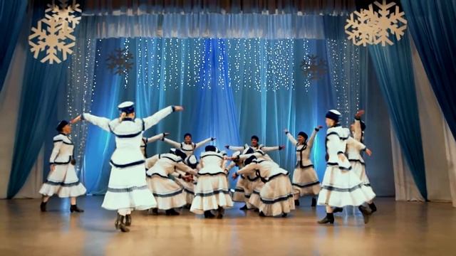 Русская зима - Народный самодеятельный коллектив ансамбль народного танца 