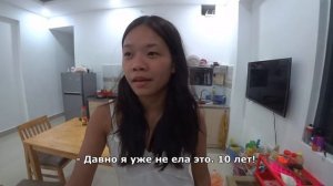 Пробую необычный экзотический фрукт gac - момордика кохинхинская, пробую xoi gac