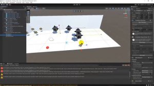 Демонстрация работы векторной математики в Unity
