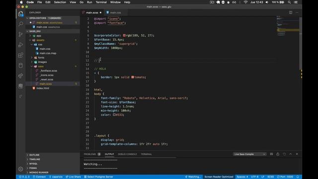 SASS - Preprocesadores CSS - 04 - Uso de comentarios en el código смотреть онлайн