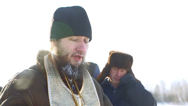 Ледяной ритуал:в Черемховском районе отметили Крещение! смотреть онлайн
