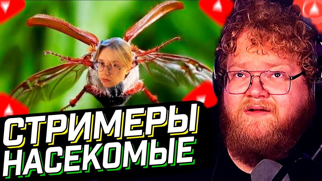T2x2 СМОТРИТ: На каких насекомых похожи стримеры твича // РЕАКЦИЯ