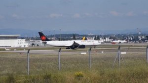 Air Canada a330-300 | NEW LIVERY | Lyon Saint-Éxupery Airport | 1080p60