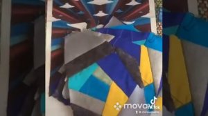 Крэзи пэчворк коврик своими руками#мастер классс крэзи квилт пэчворк