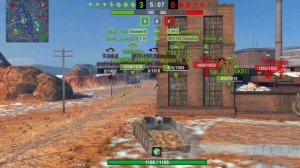 World of Tanks Blitz борщ 8 lvl пт мини бабаха