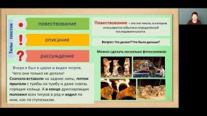 Русский язык 3 класс 2 неделя. Текст. Типы текстов