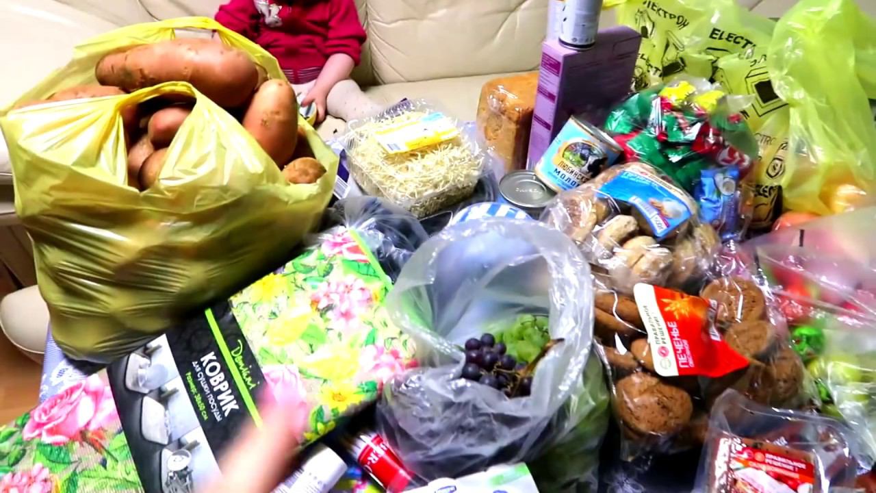 Закупка продуктов на НЕДЕЛЮ семье из 8 человек
