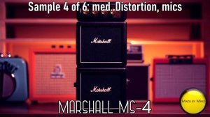 MARSHALL MS-2 vs. MARSHALL MS-4 (Sound Comparison, No Talking!)