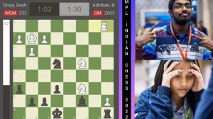 Divya Deshmukh Beats Adhiban In MPL Indian Chess Tour 2022