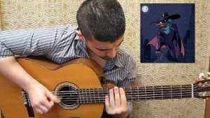 Черный плащ (Darkwing Duck) - Черный плащ на гитаре