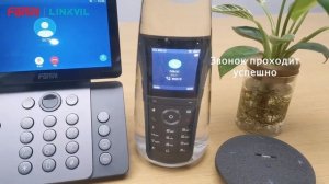 Wi-FI телефон LINKVIL W611W и тестирование влагозащиты