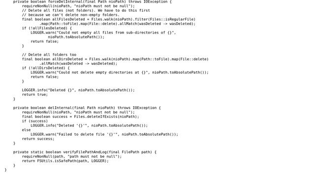 Code Review: Sandbox file system for Java смотреть онлайн