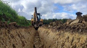 Мастеркласс от Кости -Оканавливание дорог профильным ковшом!