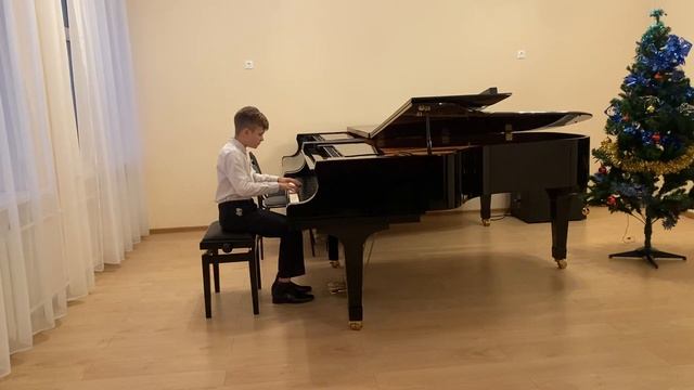 Оськин Артем, 12 лет, М. Балакирев "Полька" смотреть онлайн