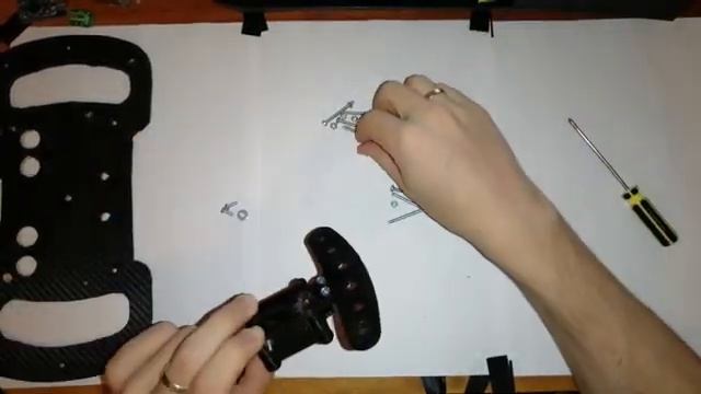 #4 Самодельный игровой руль. Гоночная баранка (сборка). (DIY Steering Wheel. Racing Wheel. Building смотреть онлайн