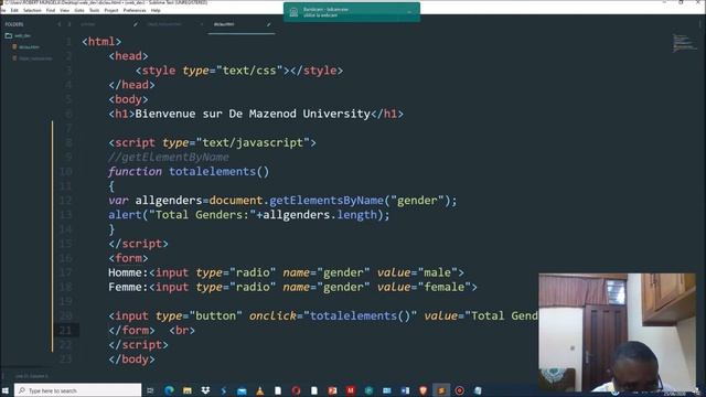 APPRENDRE JAVASCRIPT DOCUMENT OBJECT MODEL EN 20 MINUTES – смотреть ...