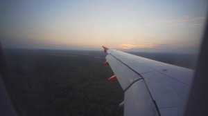 Italy, Milan Malpensa Airport, landing with easyJet Airbus A319 from Stockholm