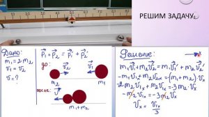 Импульс.Закон сохранения импульса.