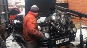 Мерседес w210 замена двигателя