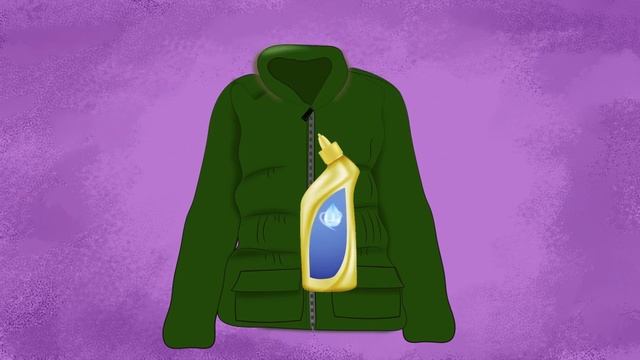 Как правильно стирать любимый пуховик. 5 правил и 1 лайфхак для юных леди (анимация)