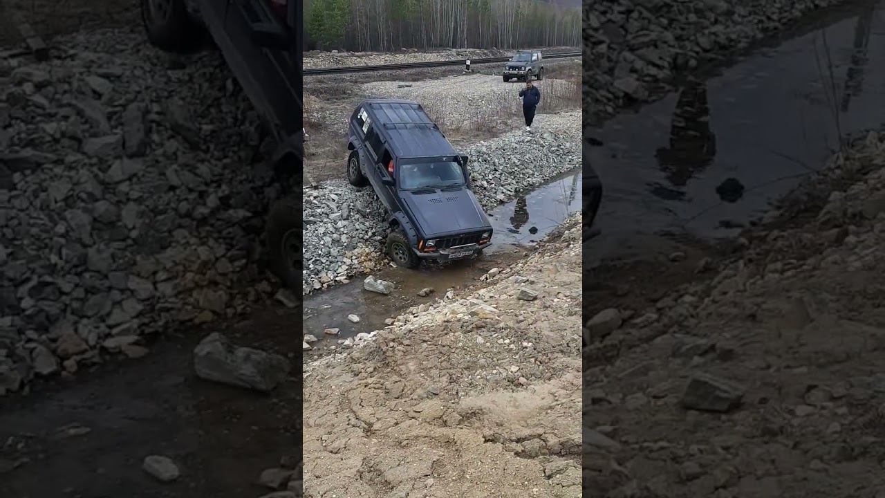 Витара через канаву