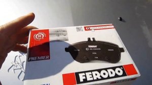 Тормозные колодки передние Ferodo, ваз 2101-07