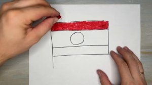 Как нарисовать флаг Лаоса. Рисуем флаги мира
