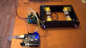 Подключение L298N к Arduino