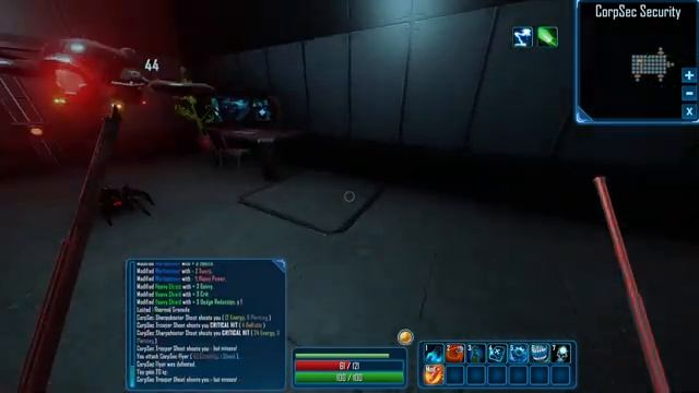 Starcrawlers Chimera Beta Melee Prototype Rogue mod abuse смотреть онлайн