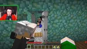 Самая Сильная Женщина ПОЙМАЛА Брата Влад А4 ЧЕЛЛЕНДЖ НУБ ВИДЕО ТРОЛЛИНГ MINECRAFT Майнкрафт Девушка