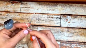 Кукла Василиса. Часть 2- голова. Подробный мастер класс, связана на спицах.