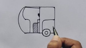 Auto Rickshaw रिक्षा Drawing चित्र From 9 Dots डॉट्स से आसानीसे बनाना सिंखे | Dots Drawing