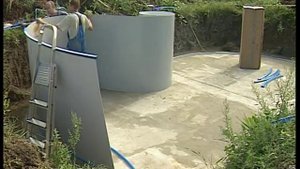 Строительство бассейнов | Сборный бассейн на даче