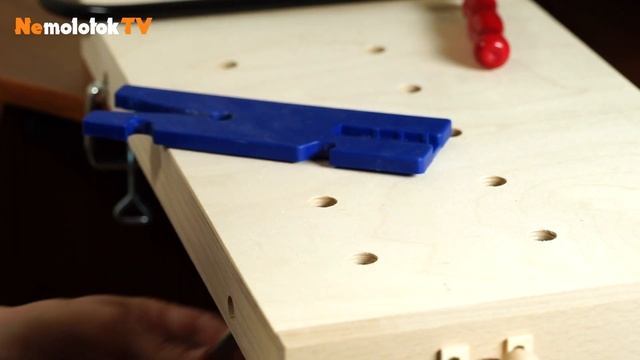 Портативный столярный верстак Pebaro - крепится, где удобно! смотреть онлайн