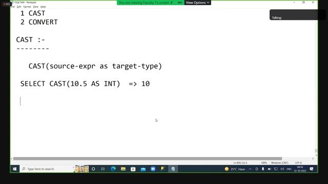 SQL Server Tutorial DAY-17 | CHAR INDEX FUNCTIONS | SQL Server Training in Telugu