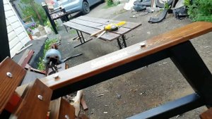 качели садовые дачные своими руками. Made a swing for garden