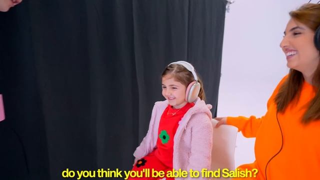 My Daughter Tries to Find Her Bestfriend Blindfolded! ft/ Jordan Matter