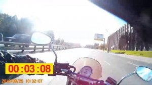 acceleration yamaha  v-max1200 0-100 kph